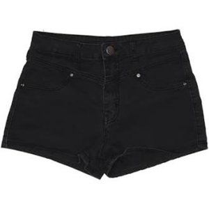 Forever 21 High Rise Denim Shorts Black S30 NEW